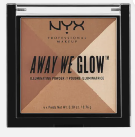 NYX Away We Glow Illuminating Powder / Blush